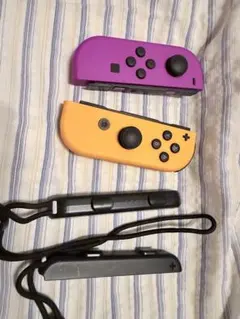 Nintendo Switch Joy-Con パープル オレンジ　純正