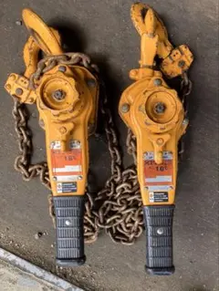 KITO 電動チェーンブロック 1トン 手動トロリー付 100v - メルカリ