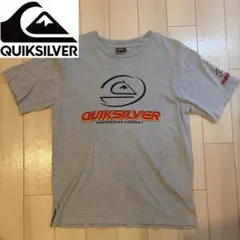 QUIKSILVER Tシャツ グレー クイックシルバー 古着 ⭐︎美品⭐︎のサムネイル