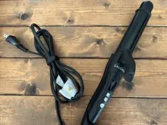 【SALONIA】2way ヘアアイロン ストレート＆カール