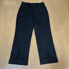 黒スラックス オールシーズン用　サイズ82