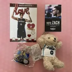 ザックオーガスト　キーホルダー2個　写真1枚　おまけ1つ　まとめ売り