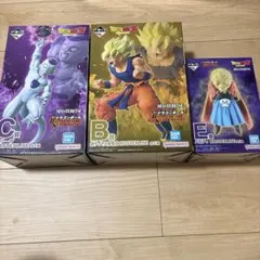 一番くじ　ドラゴンボール　B賞　超サイヤ人孫悟空　C賞フリーザ バビディ　セット