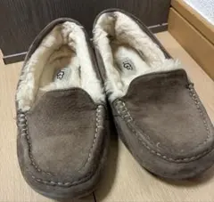 UGG スエード モカシン 24cm ブラウン