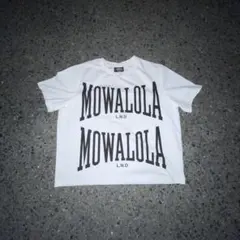 MOWALOLA モワロロ プリントTシャツ ホワイト 2026年最新】MOWALOLA tシャツの人気アイテム - メルカリ