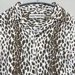 即完売人気カラー！ワコマリア　レオパードシャツ　Mサイズ