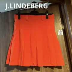 J.LINDEBERG ゴルフスカート オレンジ XS インパン付き - メルカリ