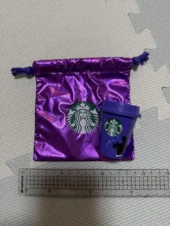 スターバックス 小物入れ 紫