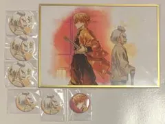 鬼滅の刃 善逸 繋ぐ WEBSHOPくじ B賞 アクリル色紙 缶バッジ