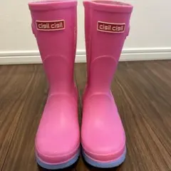 長靴　ピンク　キッズ　レインブーツ　レインシューズ　女の子
