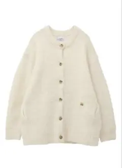 広瀬すずコラボMOHAIR LOOSE KNIT CARDIGAN