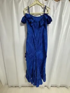 CCファッション　フラダンス用フリル付きドレス