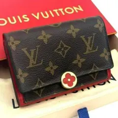 ルイヴィトン モノグラム ポルトフォイユ フロール 二つ折り財布のサムネイル