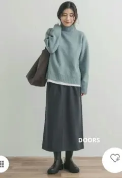 URBAN RESEARCH DOORS UR TECH　ニットメルトンスカート