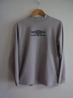 00s UMBRO モックネック 長袖 Tシャツ ロンT ユニフォーム M Lのサムネイル