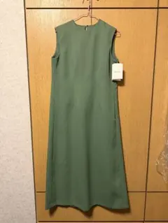【新品タグ付き】Mila Owen ノースリーブロングワンピース