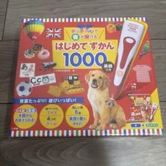 タッチペンで音が聞ける!はじめてずかん1000 英語つき