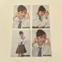 FRUITS ZIPPER アイドルカード 4枚セット