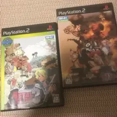 ps2 ①メタルスラッグ3 ②メタルスラッグ4