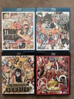 ONE PIECE FILM 4枚セット ブルーレイ
