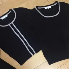 エムプルミエ ブラックアンサンブル 美品