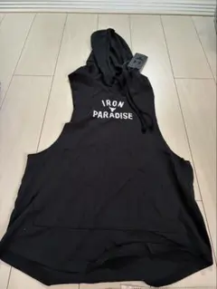 アイアンパラダイス ブラックタンクトップ MD