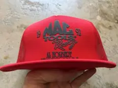 超激レアプリントデッドストックMAC TOOLS企業系トラッカーキャップ