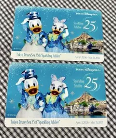 非売品★ 東京ディズニーシー 25周年 JAL 搭乗証明書 ステッカー