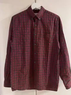 み*ん様 J.CREW チェック柄ボタンダウンシャツ Sサイズ