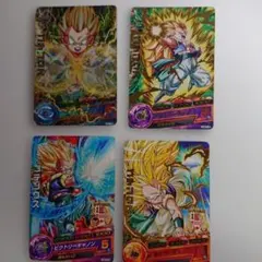 ドラゴンボールヒーローズ ゴテンクス 4枚セットのサムネイル