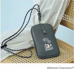 MOOMIN リトルミイ 肩掛けもできて便利なストラップ付きマルチケース