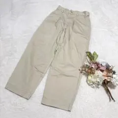 【ユニクロ】UNIQLO ベイカーパンツ チノパン ベージュ S