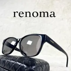 renoma　レノマ　ビンテージサングラス　ブラックレンズ・フレームのサムネイル