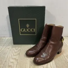 GUCCI adidas 23cm ロングブーツ レザー キャメル 36サイズ - メルカリ