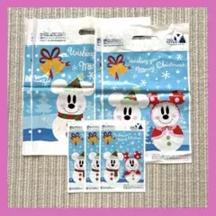 ディズニー ショッピング袋 お土産袋 クリスマス ショッパー 7枚