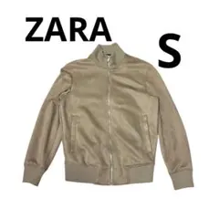 ZARA フェイクスエードレザーブルゾン6318/501/706