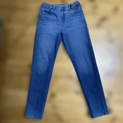 キッズ デニムパンツ ストレッチ ウエストゴム