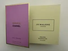 CHANELシャネル JO MALONE ジョーマローン 香水サンプル2点セット