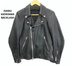 【極上美品】ISAMU KATAYAMA BACKLASHライダースジャケット 2025年最新】ISAMUKATAYAMA BACKLASH ダブルライダースの人気