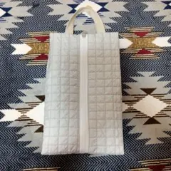 ハンドメイド　シューズバッグ　上履き入れ