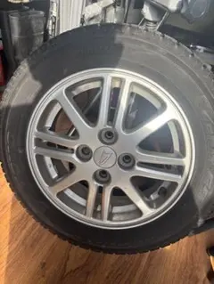 GOODYEAR スタッドレスタイヤ 155/65R14 直接引き取りOK - メルカリ