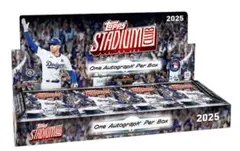 TOPPS StadiumClub MLB hobbybox 2025 大谷翔平