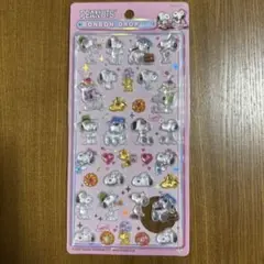 【新品・正規品】ボンボンドロップシール スヌーピー ＆ きょうだいたち 初期