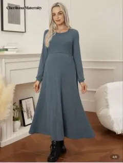 【秋冬】マタニティワンピース