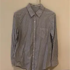 ナチュラルビューティーベーシック☆長袖☆ストライプシャツ★