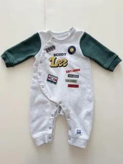 Buddy Lee ロゴ入り裏起毛ロンパース　60〜70cm