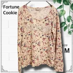 【美品】fortune Cookie 花柄長袖トップス Mフェミニン ガーリー