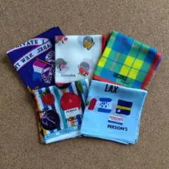 ブランドハンカチ　5枚セット