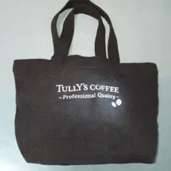 TULLY'S COFFEE ミニトートバッグ 黒
