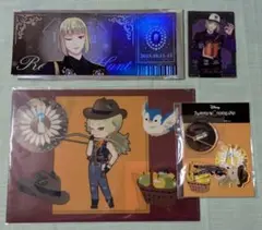 ツイステ展　ミニクリアファイル ミニアクリルスタンド　チケット風カード ルーク